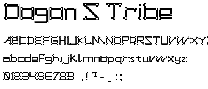 DOGON_S TRIBE font